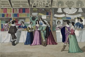 Boutiques dans la galerie du Palais de Justice à l